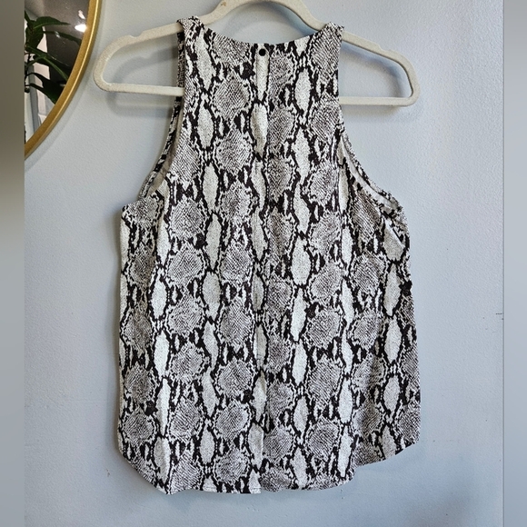 A.L.C Snake Print Halter Sleevless Top NWT Size 6 - Picture 6 of 7
